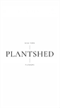 Mobile Screenshot of plantshed.com